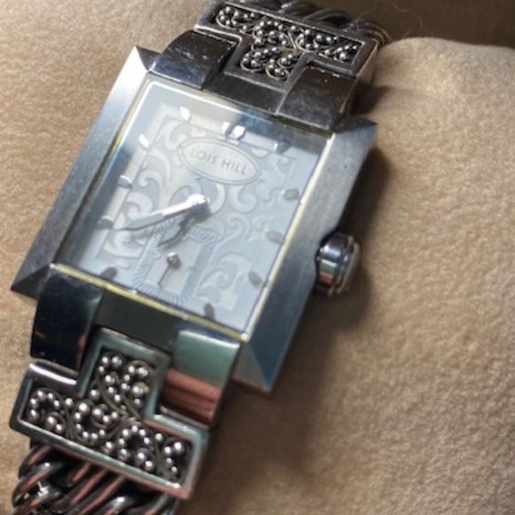 LOIS HILL Woman’s Sterling Silver Bracelet SWISS Watch LH-0002 main image 12